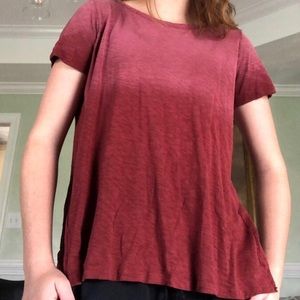 Red Ombré Tee Shirt